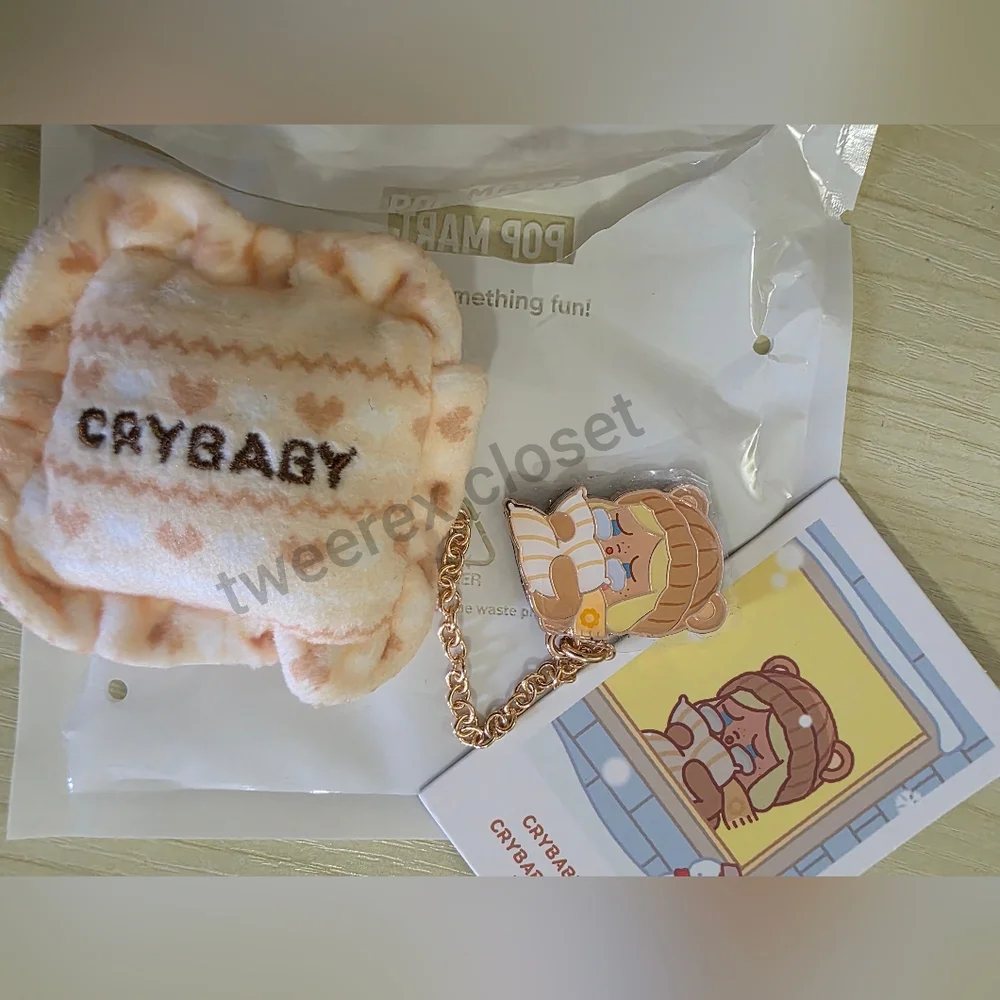 CRYBABY Pop Bean Fluffy & Cozy Series-Fridge Magnet - Pop Mart